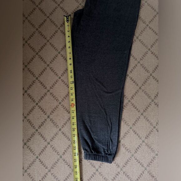 Zara dark gray jogger style sweatpants with ribbed waistband M - Picture 4 of 9